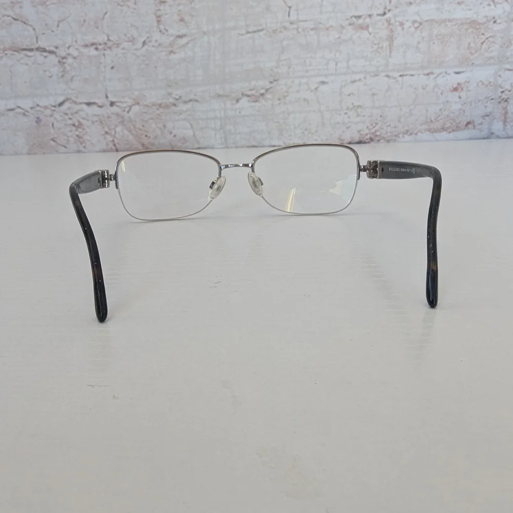 Bvlgari 2141B 266 Tortoise Shell Glasses with Crystal Accents Frame - Picture 6 of 10